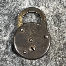 1800's "Safe" Padlock - No Key