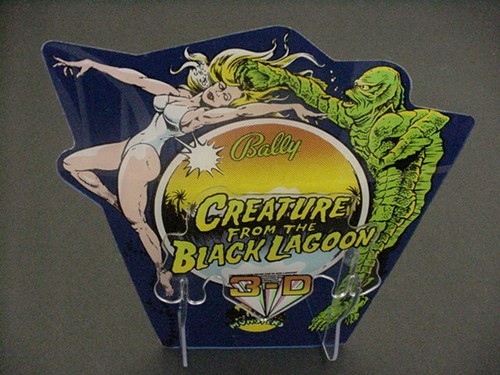 Creature From The Black Lagoon Pinball 3D standup D