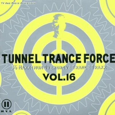 Tunnel Trance Force 16 (2001) Aquagen, Warp Brothers, Axel Konrad, Ian .. [2 CD]