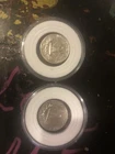1964-D Washington AU 90% Silver Quarter- Great Coin X2