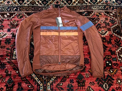 BNWT RED BRICK RAPHA BREVET INSULATED HI VIZ WINTER JACKET LARGE
