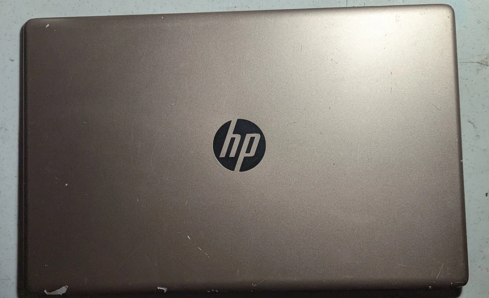 Funda de repuesto con carcasa de oro rosa para HP 15 Foto 2 de 3