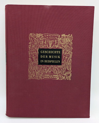 Geschichte der Musik in Beispielen, Arnold Schering, Breitkopf & Härtel, 1959