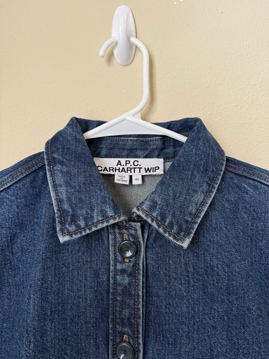 apc aurelia denim dress A.P.C. | Aurelia Dress | 38