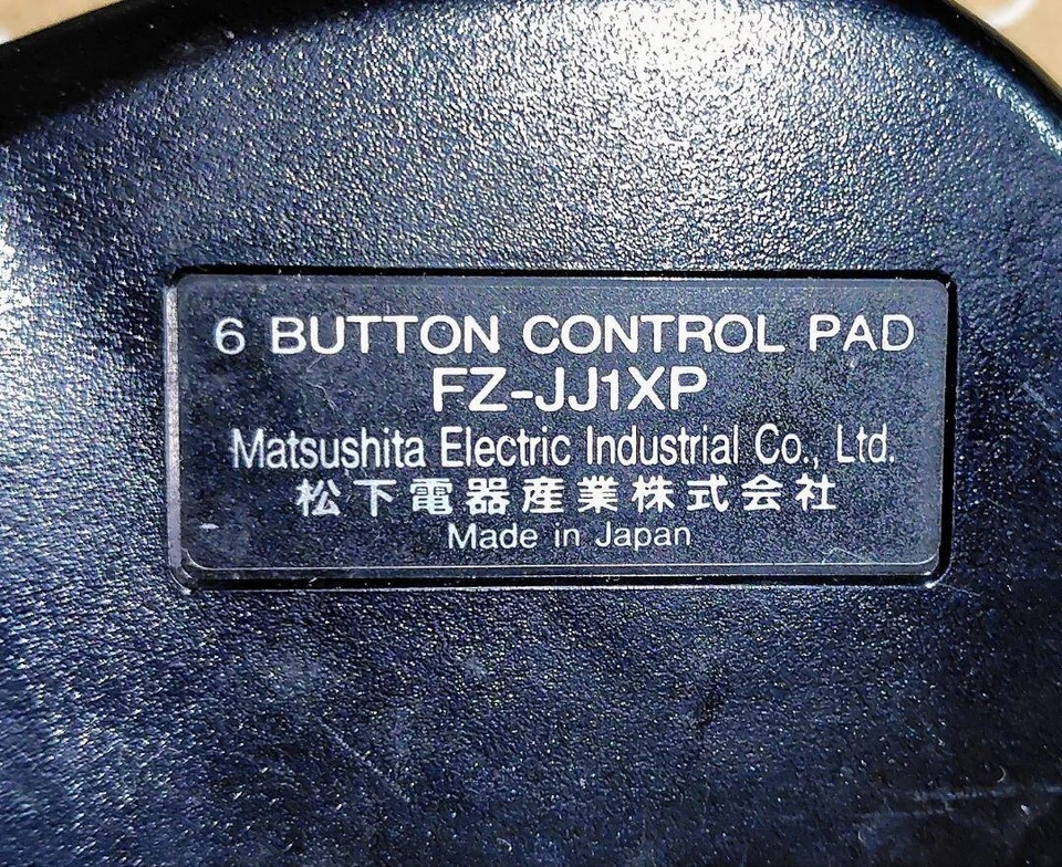 FZ-JJ1XP Panasonic 3DO Capcom реальный подушечка Solidier 6 кнопка контроллер подушечка протестирована - Изображение 4 из 4