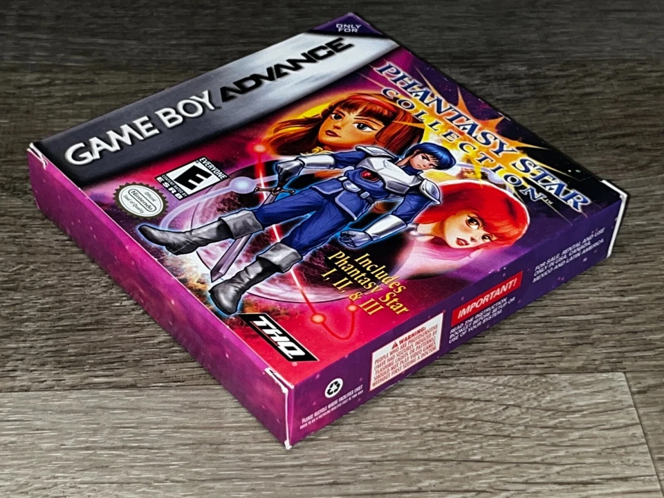 Phantasy Star Collection Nintendo Game Boy Advance GBA *Box Only* No Game - Image 4 of 4