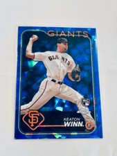 2024 Topps Chrome Sapphire San Francisco Giants RC Keaton Winn