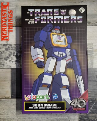 Yolopark Hasbro Transformers Soundwave AMK Mini Series Model Kit 11cm Neu & OVP