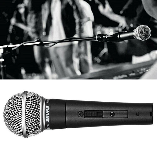 SHURE SM58S DYNAMISCHES GESANGSMIKROFON MIT AN-/AUSSCHALTER NEU - Bild 3 von 11