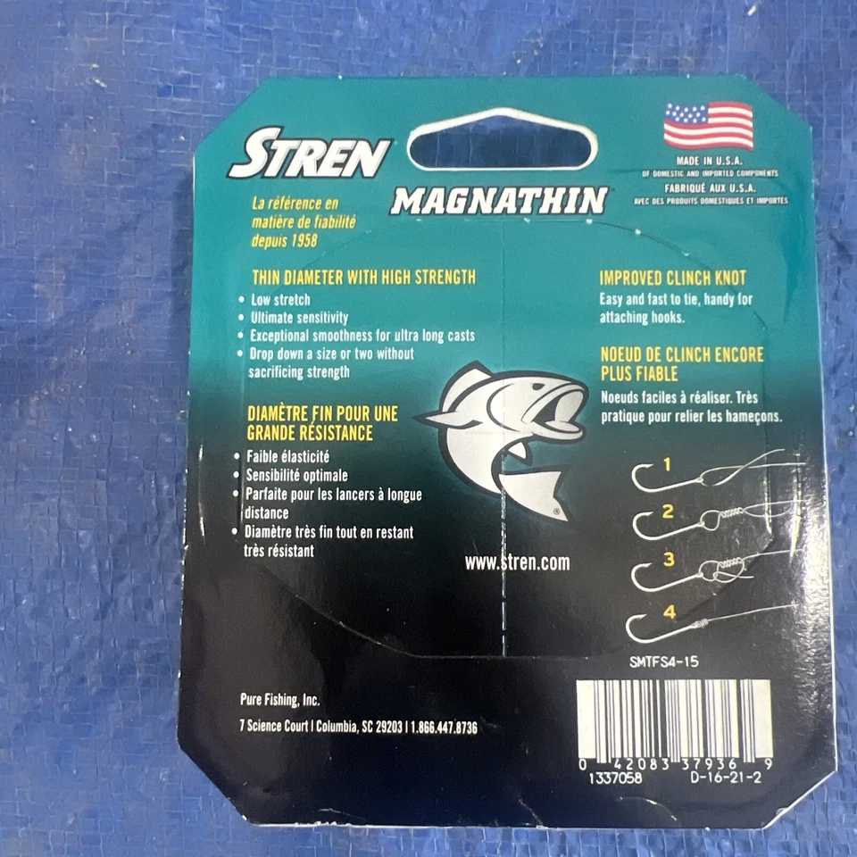 Musgo Stren MagnaThin transparente 4 lb - 330yd Foto 2 de 2