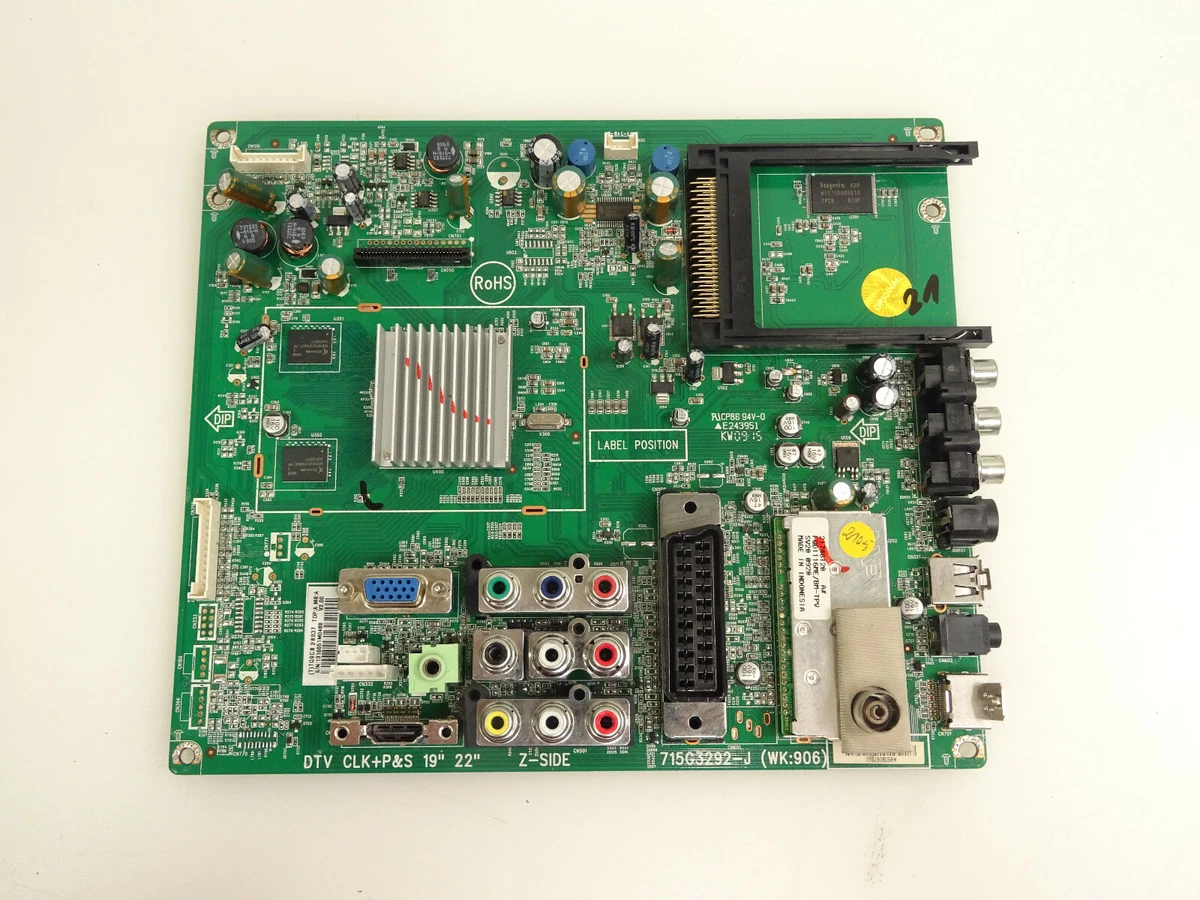Lcd tv main best sale board