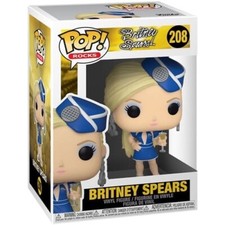 Video musical tóxico Britney Spears azafata ¡POP! Figura Vinilo Funko Rocks #208