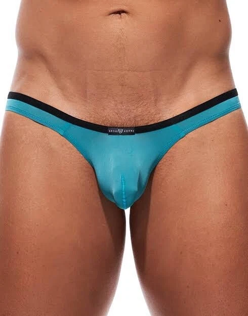 Gregg Homme Voyeur Down Thong 100604 Teal - Image 3 of 3