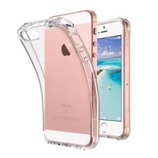 Clear Soft TPU Slim Bumper Protective Case For iPhone 5, 5s, SE 1st Gen. 2016 4"