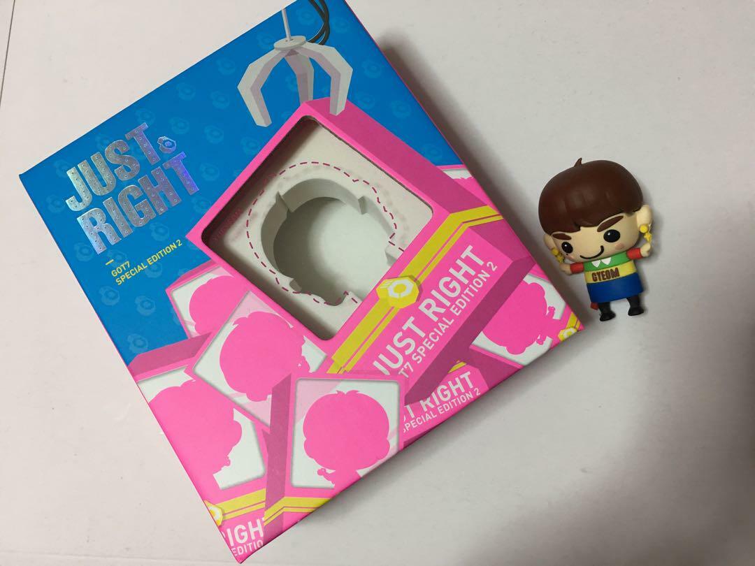 GOT7 just right マーク フィギュア USB 新品未開封 GOT7 just right マーク フィギュア USB 新品未開封 GOT7 JUST