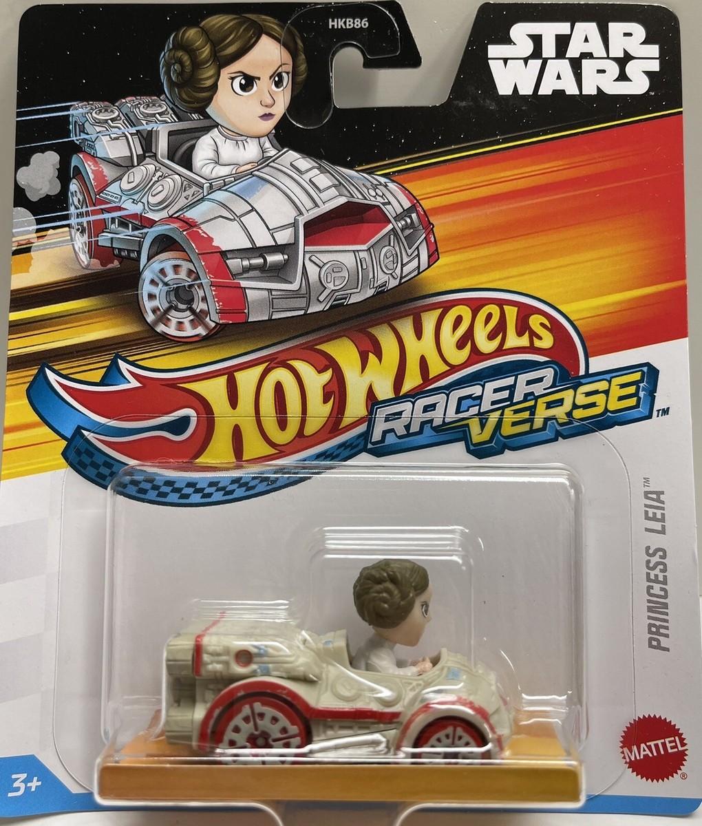 Star Wars Hot Wheelsフィギュア 2024 Hot Wheels Racer Verse - Princess Leia - Star Wars - New | eBay