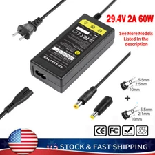 29.4V 2A Adapter Charger For 24V Swagtron Swagger 7S Li-ion Scooter Battery Bike