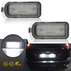 Led license plate lighting for Ford C-Max II Focus II Galaxy Fiesta VI Kuga II