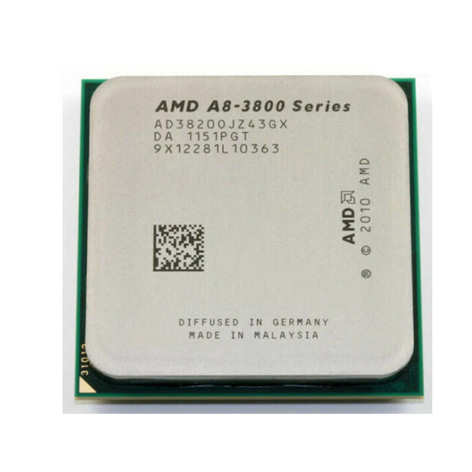 AMD A8 Series A8-3870K A8-3850 A8-3820 Quad-Core CPU Processor Socket FM1 905PIN - Image 4 of 4