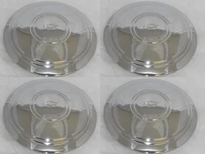 Set of 4 GM Chevy Bow Tie Logo Chrome Wheel Rim Center Cap Police Rally 71-1000C