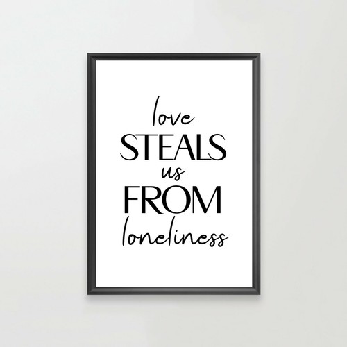 Schlafzimmer Wandkunst Lustige Textdrucke Bild Poster lustige Zitate Wohnkultur - Bild 29 von 45