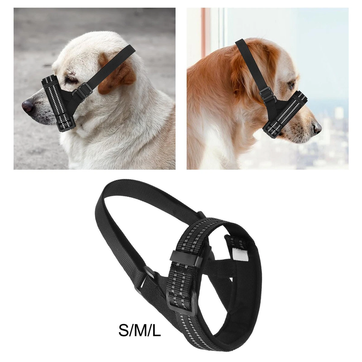 Comfortable on sale dog muzzle