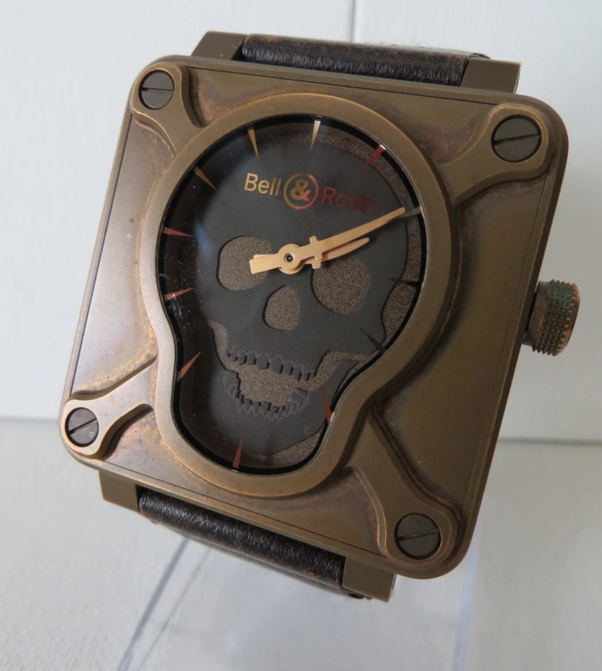 Bell & Ross BR01-92-Skull-BR Bronze Limited Edition - Box+Papers - Extra Nice!! - Image 4 of 4