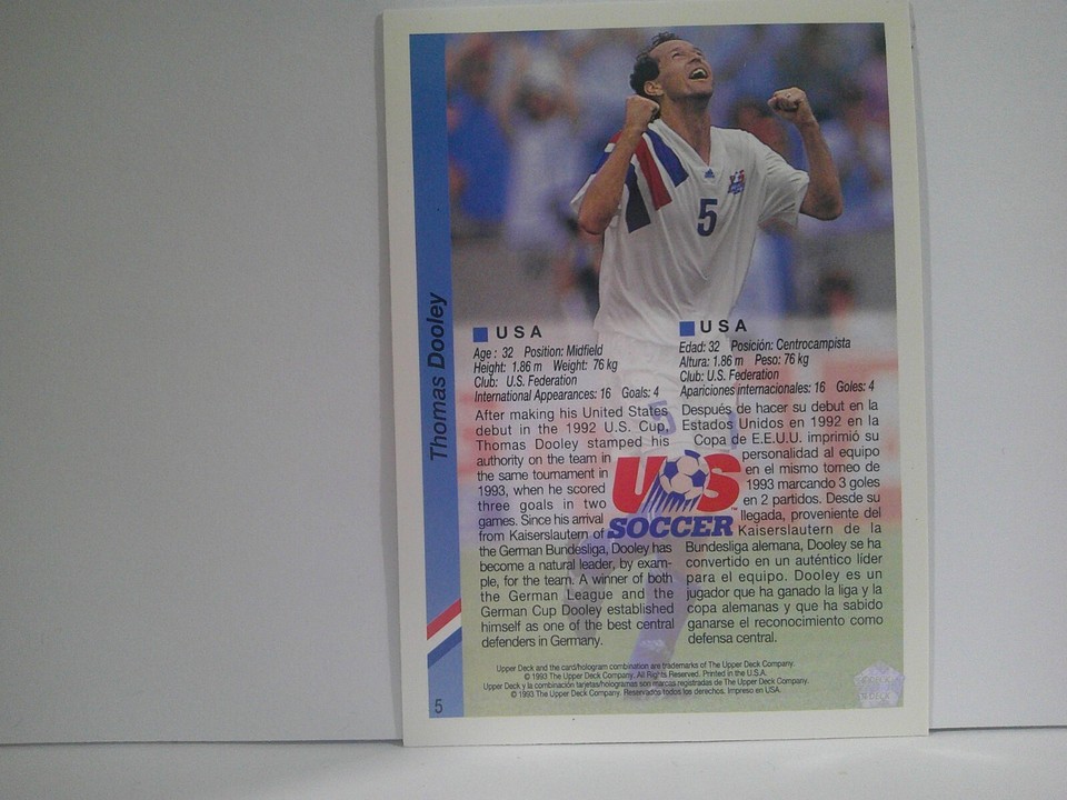 ROBERTO BAGGIO FOOTBALL Card Upper Deck Usa 94 Panini 1994 Wm94 EUR 1