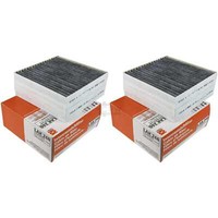 2X Mahle Knecht LAK 246 Filter Innenraumluft Pollenfilter Innenraumfilter