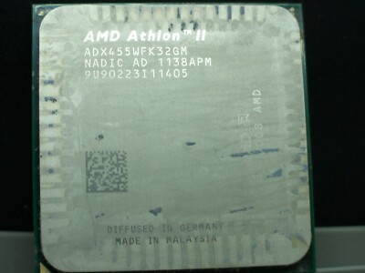 AMD Athlon II X3 455 3.3GHz Triple-Core (ADX455WFK32GM) Processor & FAN