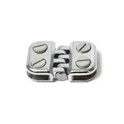 PENNZONI Chrome Metal Hinge for Drum Shields and Drum Panels Durable & Secure Hinge