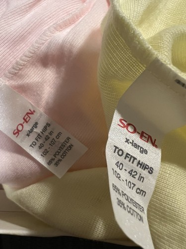 Vintage Soen Undergarments 5 Pack Cotton Blend & Nylon Multicolor L & XL w/Box - Picture 5 of 8