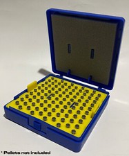 Blue .177/4.5mm Match Box / Shaker Box Organize & Protect your pellets No logo