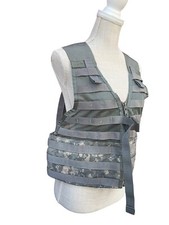 USGI TACTICAL VEST, ACU, MOLLE II, FIGHTING LOAD CARRIER, Military Surplus