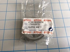 Stihl Genuine Replacement Part 4126 160 2001A Clutch Assembly OEM NOS