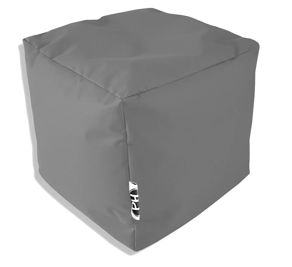 Patchhome Sitzhocker Sitzwürfel Sitzbank Hocker Sitzsack Kissen Würfelhocker! - Bild 2 von 4