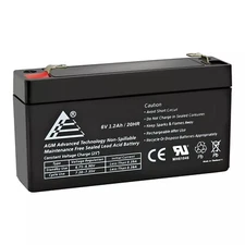 ExpertBattery for GE Home Security Alarm System Panel Battery 6V 1.2Ah, 6V 1.3Ah