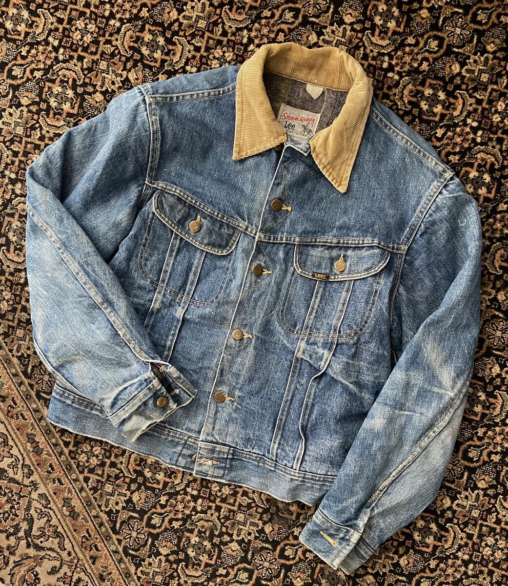 VTG 70's Lee Storm Rider Blanket Lined Trucker Jean Jacket VTG 70's Lee Storm Rider Blanket Lined Trucker Jean Jacket