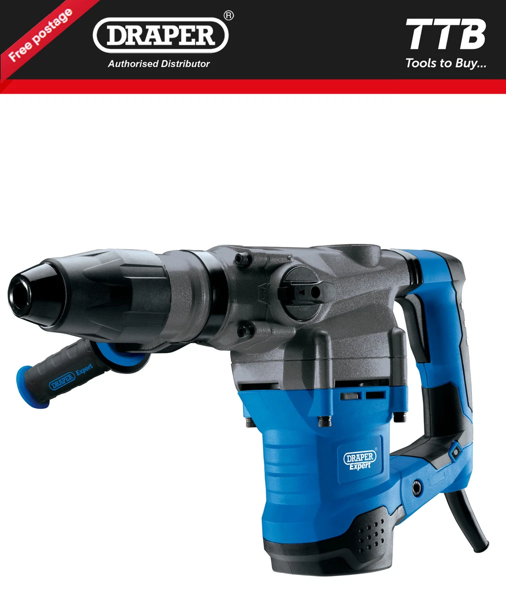 Draper Expert SDS Max Rotary Hammer Drill 1600W 10 Kg Breaker 56407