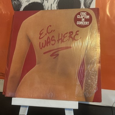 In Shrink Eric Clapton- E.C. Was Here Vinyl 12'' Record