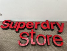 Superdry - Ex Old Display Sign Perfect for Man Cave