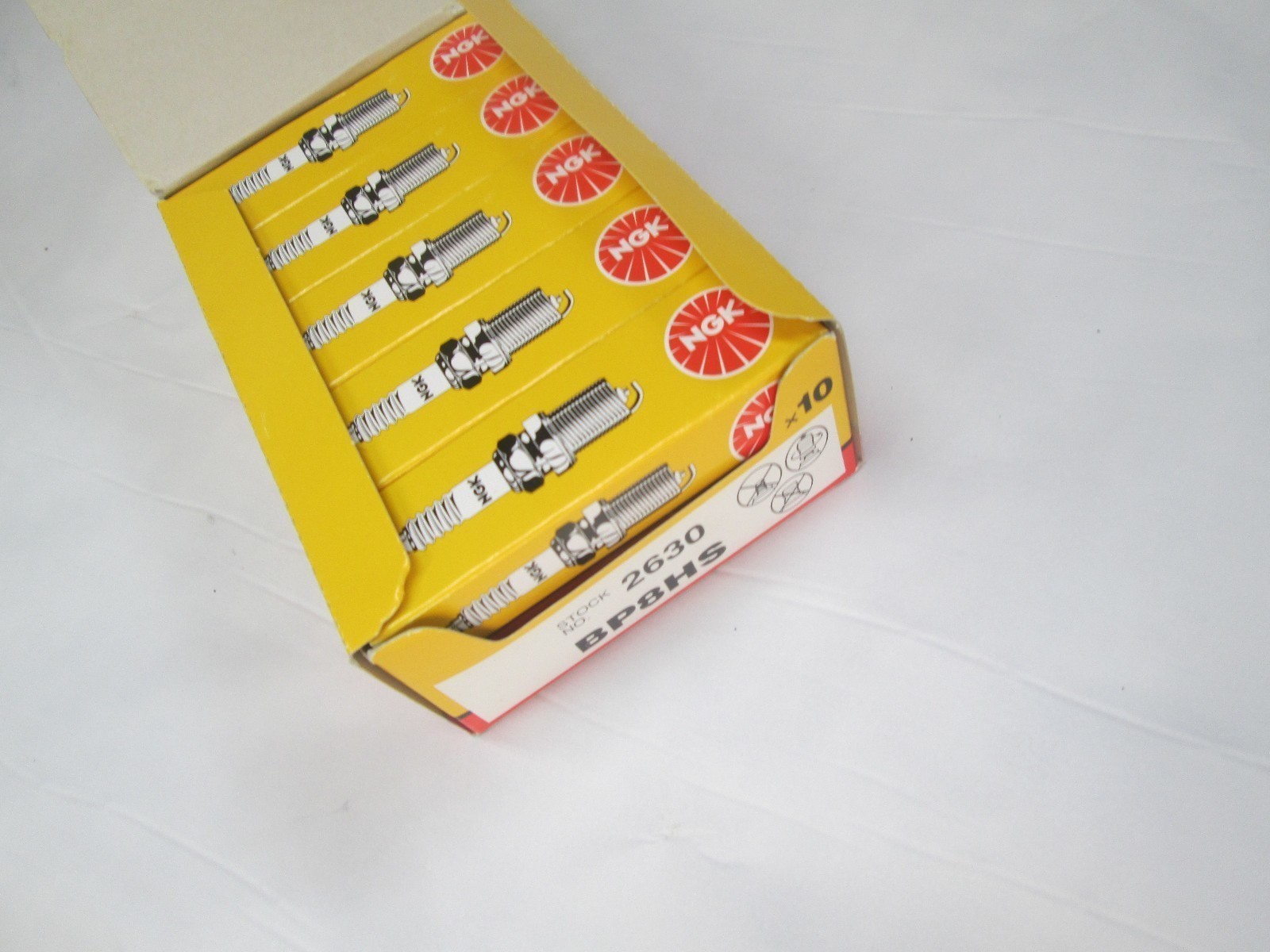 BP8HS NGK  Spark Plugs - BP8HS - Stock #2630 box of 10