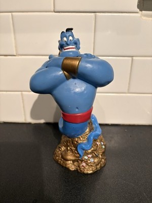 Mattel Disney Aladdin Genie Coin Piggy Bank Collectible Vintage 1993