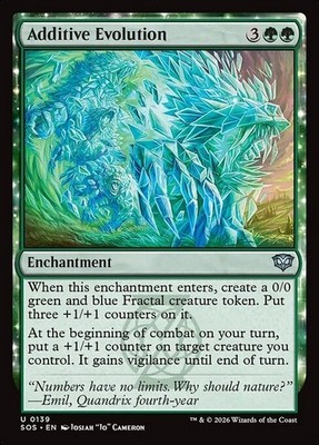 *MtG: 4x Additive Evolution - Secrets of Strixhaven Uncommon - magicman-europe*