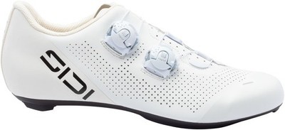 Sidi Ergo 6 Men's Road Cycling Shoes Full White | Carbon Sole, Microfiber,