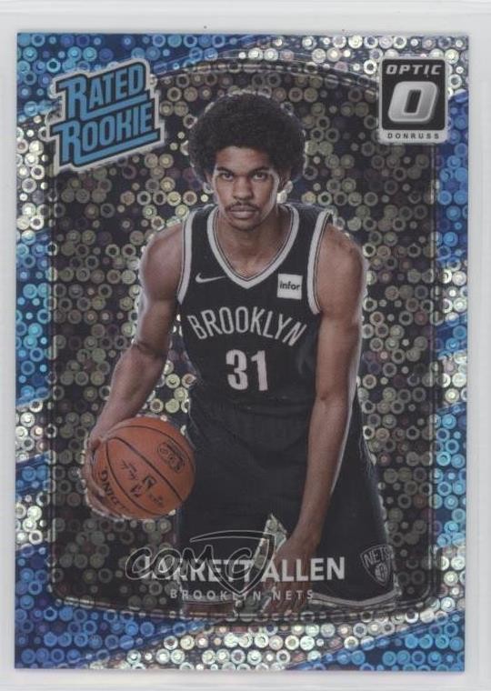 2017 Panini Donruss Optic Rated Rookie Fast Break Holo Prizm Jarrett Allen 0rf
