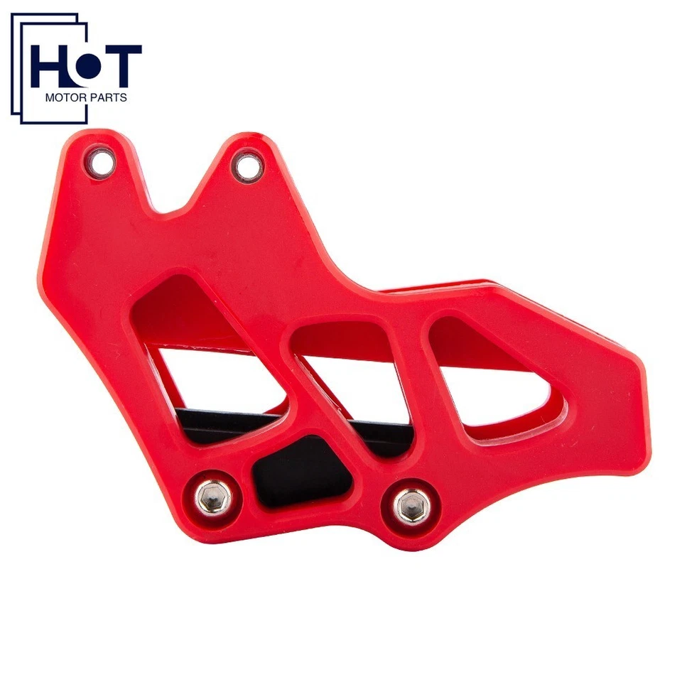 RED Chain Guard Guide Protector For Honda CRF230F CRF250F CRF150F CRF 2003-2019 - Imagem 4 de 4