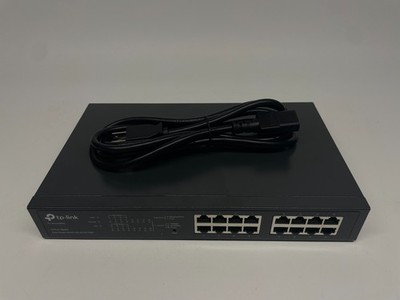 TP-Link TL-SG1016PE 16-Port Easy Smart Network Switch w/ 8-Port PoE+