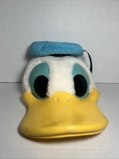 Disney Donald Duck Vintage Snap Back Baseball Cap with Plastic Bill-1980'S