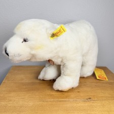 VTG Steiff Polar Bear Cosy Issy 5405/30 Made in Western Germany NOS NWT